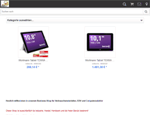 Tablet Screenshot of nacmr-shop.com
